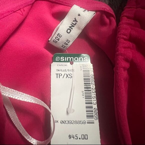 NWT! Pink Only Bar-Structured Bustier Top - Picture 4 of 4